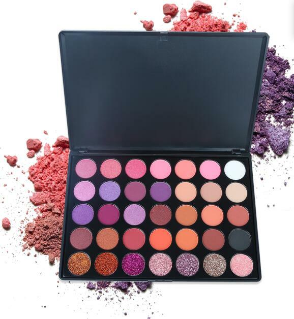 Allure Beauty Artistry 35 Color Eyeshadow & Glitter Palette