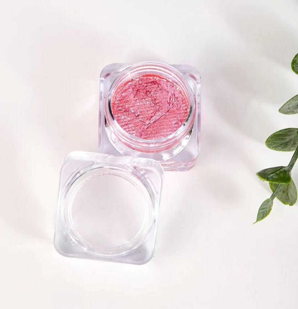 Glossy Pink Chrome Luxe Cake Liner Water Activated