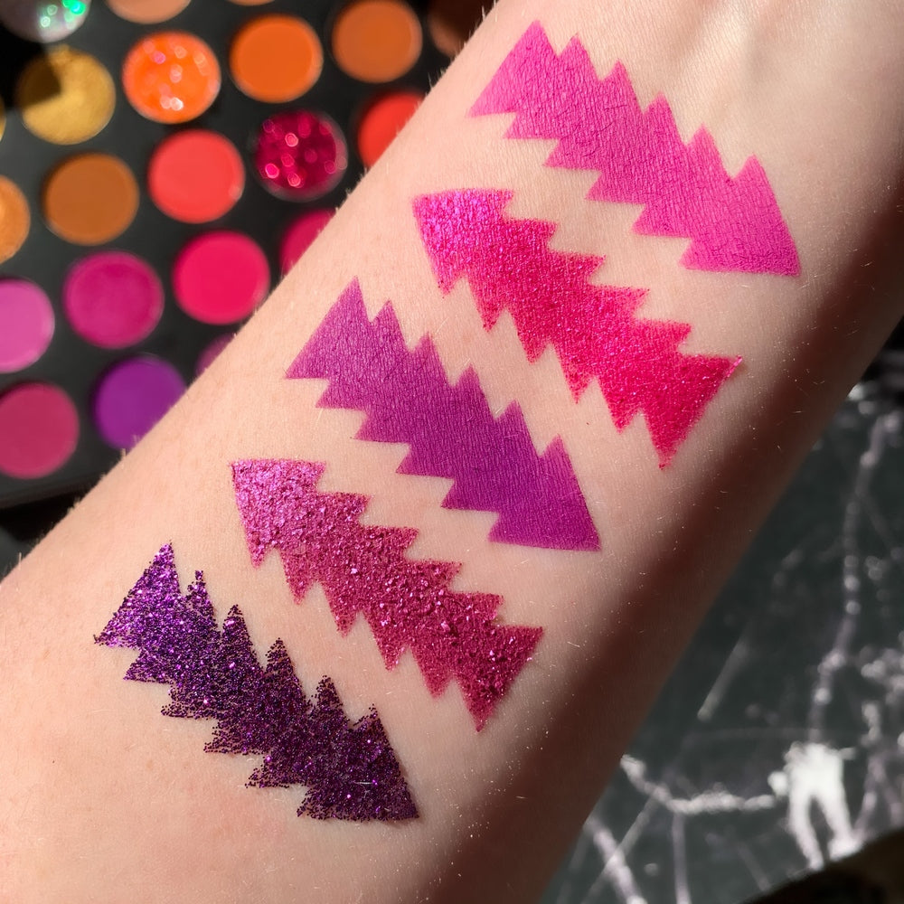 Desert Sunset Eyeshadow & Glitter 35 Color Palette