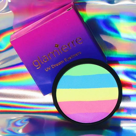 Cotton Candy UV Neon Split Cake Eyeliner Palette