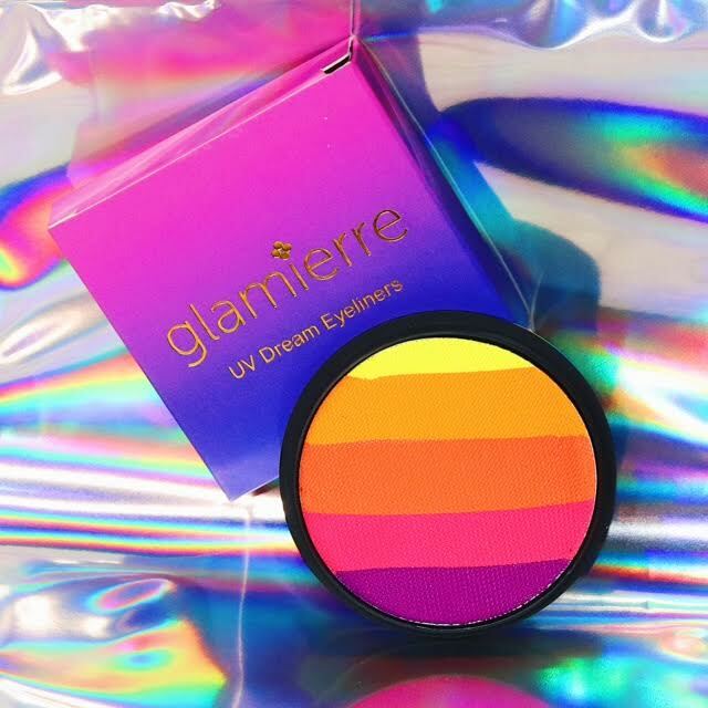 Sunrise UV Neon Split Cake Eyeliner Palette