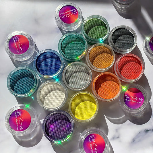 Luxe Metallic Liner 12 Color Collection Water Activated