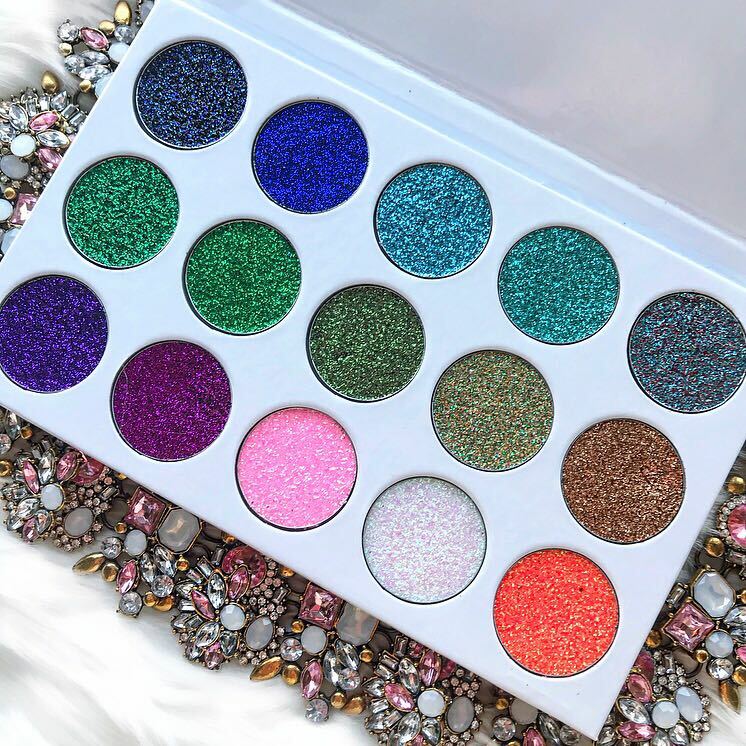 Mermaid Glitter Eyeshadow Palette