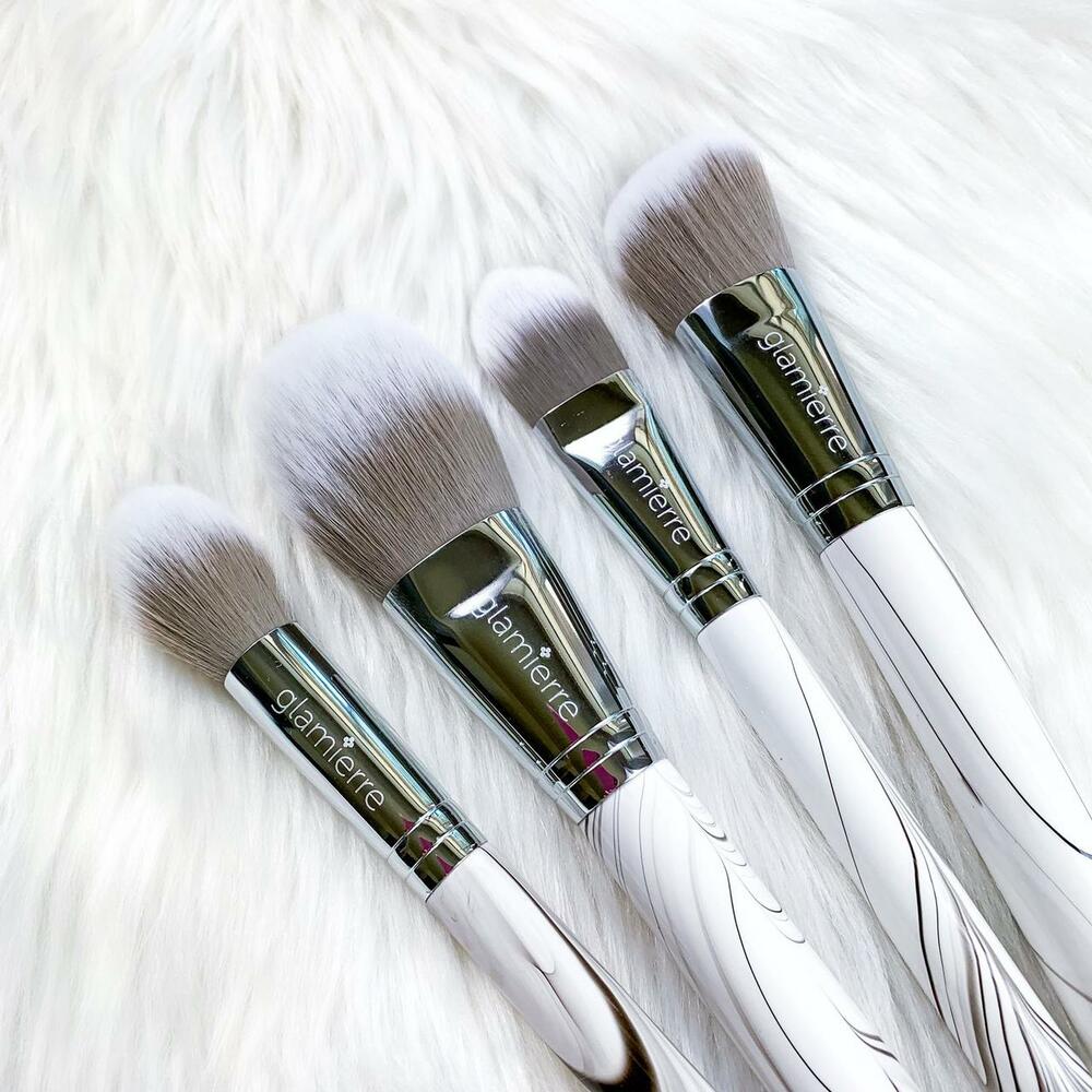 Face Deluxe Marble 4 Pc Brush Collection