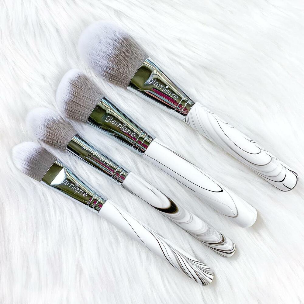 Face Deluxe Marble 4 Pc Brush Collection