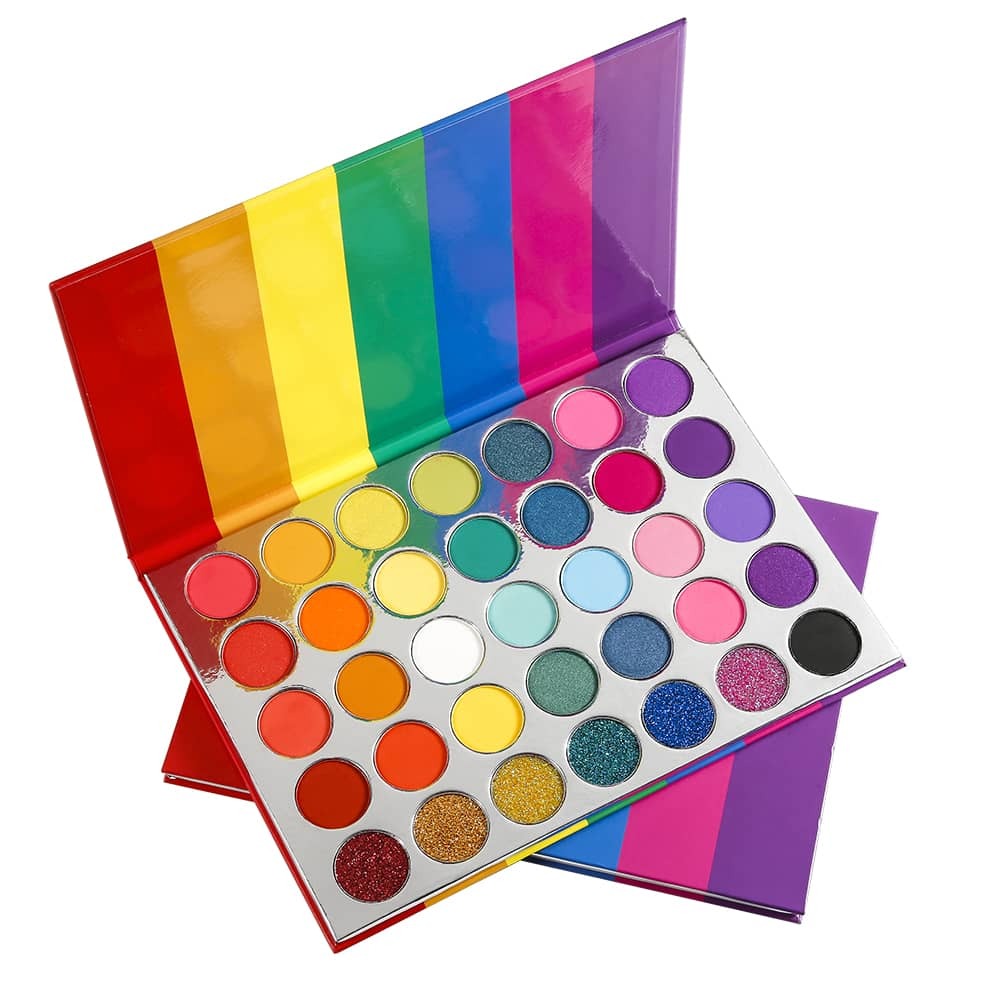 Rainbow Artistry Eyeshadow & Glitter 35 Color Palette