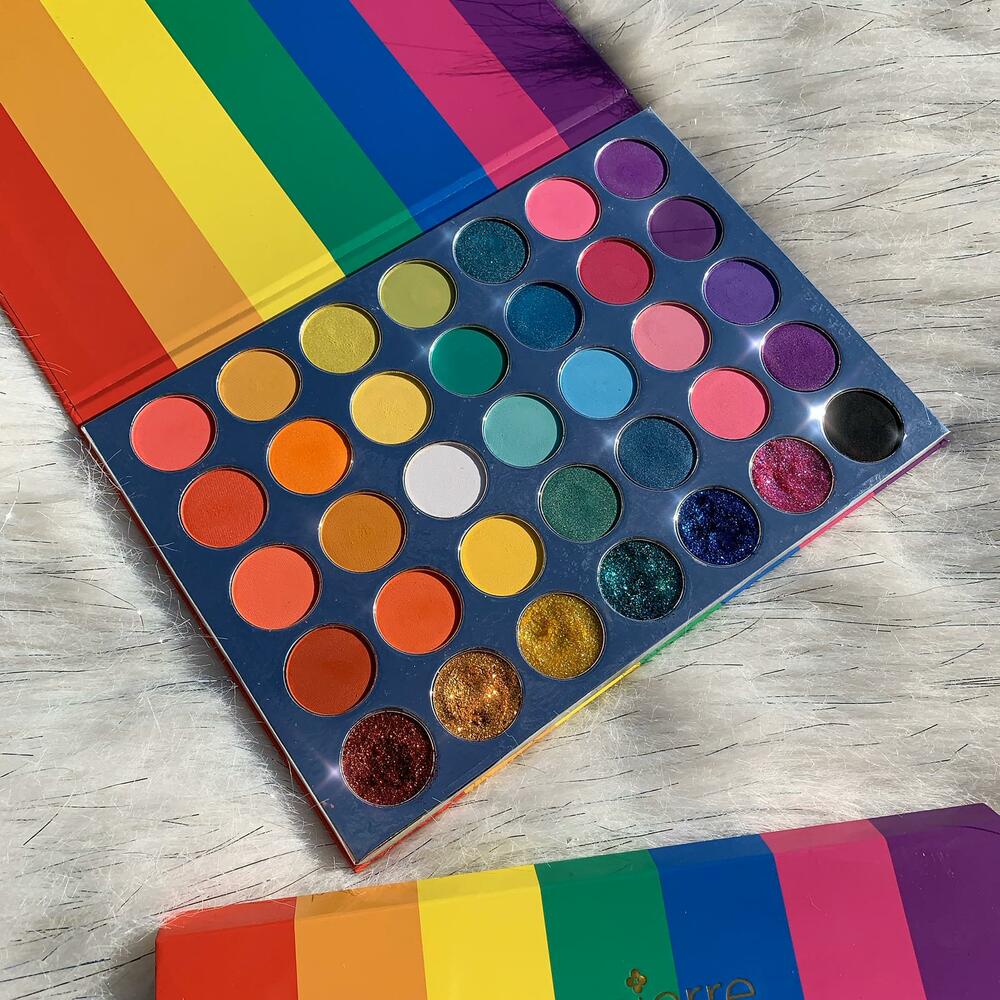 Rainbow Artistry Eyeshadow & Glitter 35 Color Palette