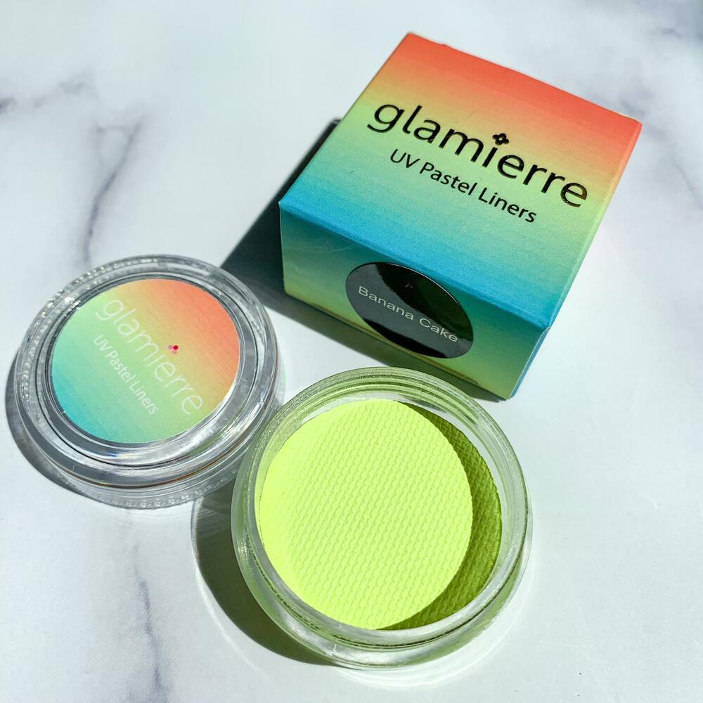 Banana Cake Neon UV Pastel Liner Color Water Activated