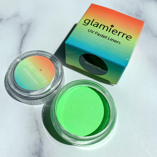 Mint Lime Neon UV  Pastel Liner Color Water Activated
