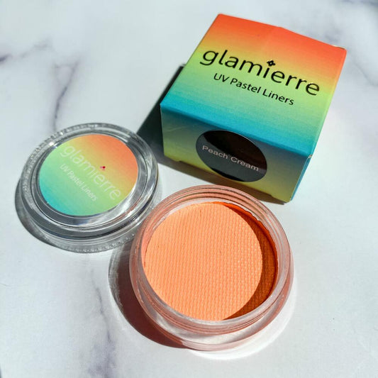 Peach Cream Neon UV  Pastel Liner Color Water Activated