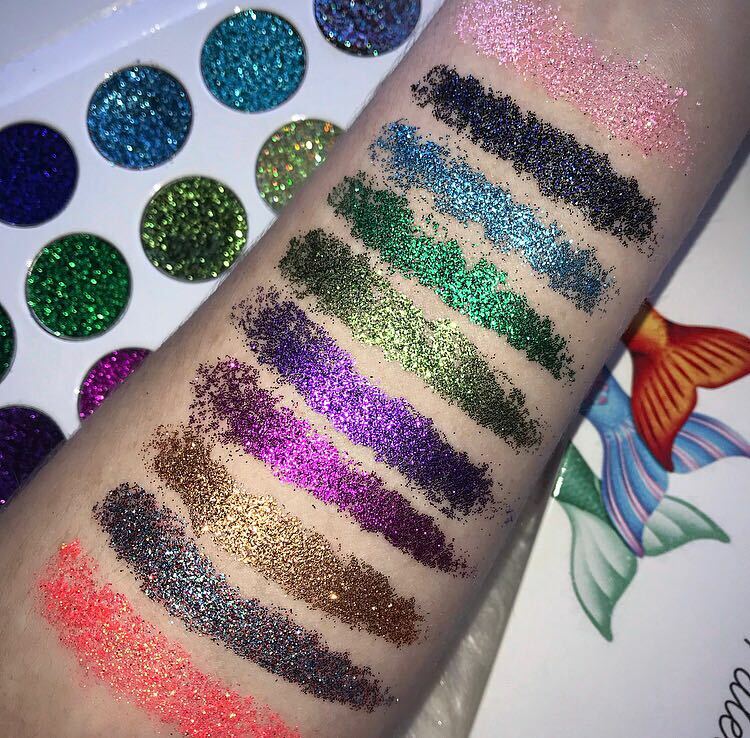 Mermaid Glitter Eyeshadow Palette