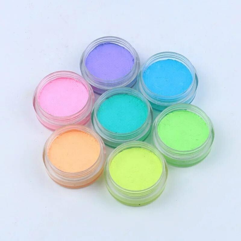 UV Neon Pastel Liner 7 Color Collection Water Activated