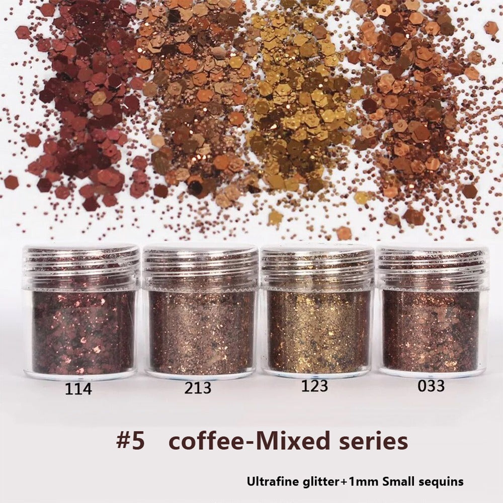 Coffee Loose Glitter Makeup Collection