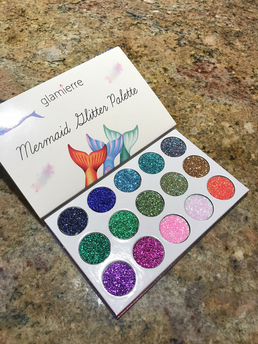 Mermaid Glitter Eyeshadow Palette