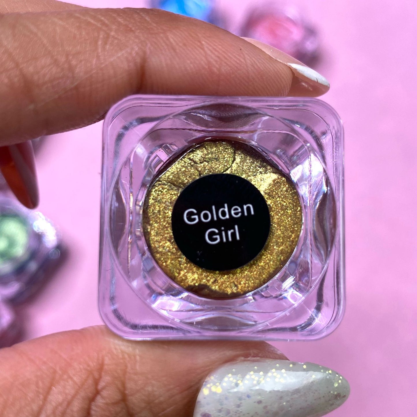 Golden Girl Chrome Luxe Cake Liner Water Activated