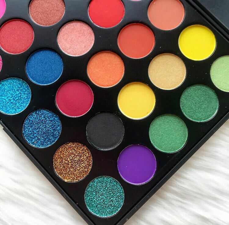 Color Splash Eyeshadow & Glitter 35 Color Palette