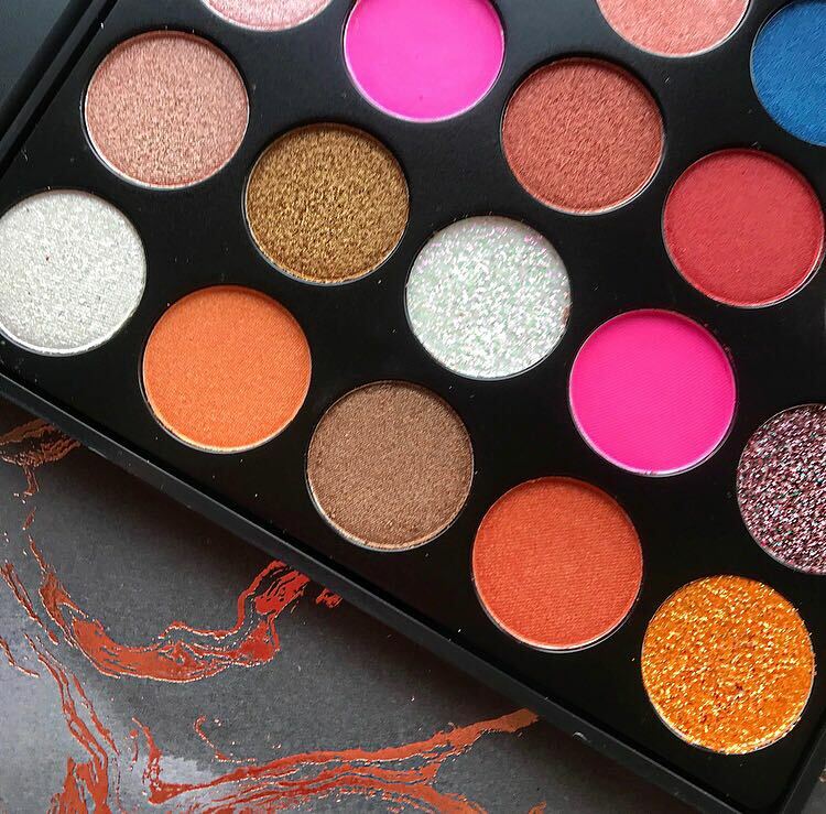 Color Splash Eyeshadow & Glitter 35 Color Palette