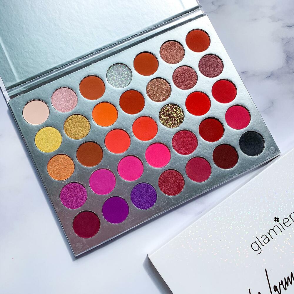 Warm Sunset 35 Color Eyeshadow & Glitter Palette