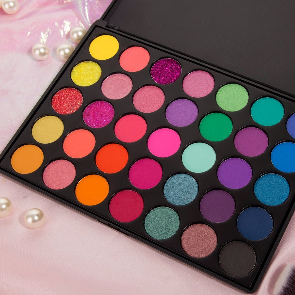 Color Artist Eyeshadow & Glitter 35 Color Palette