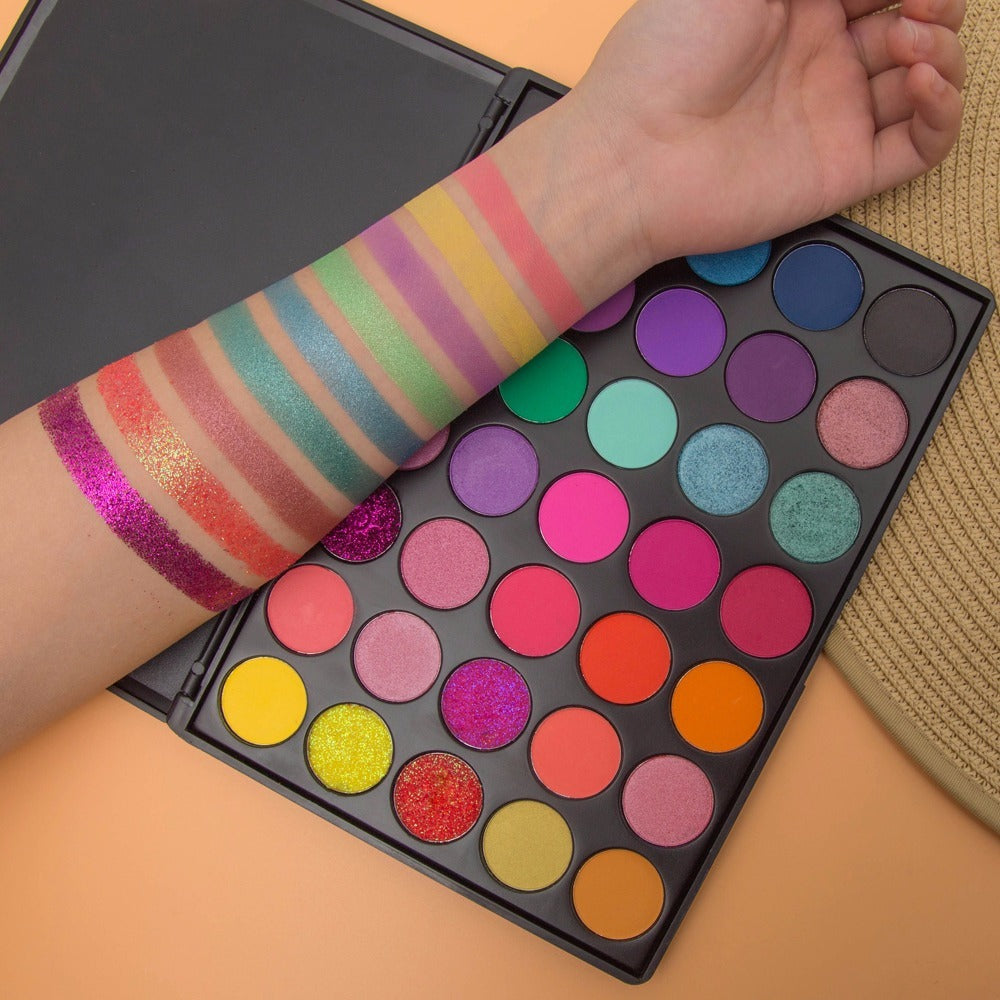 Color Artist Eyeshadow & Glitter 35 Color Palette