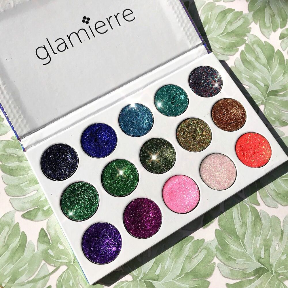 Purple-Blue Loose Glitter Makeup Collection – Glamierre