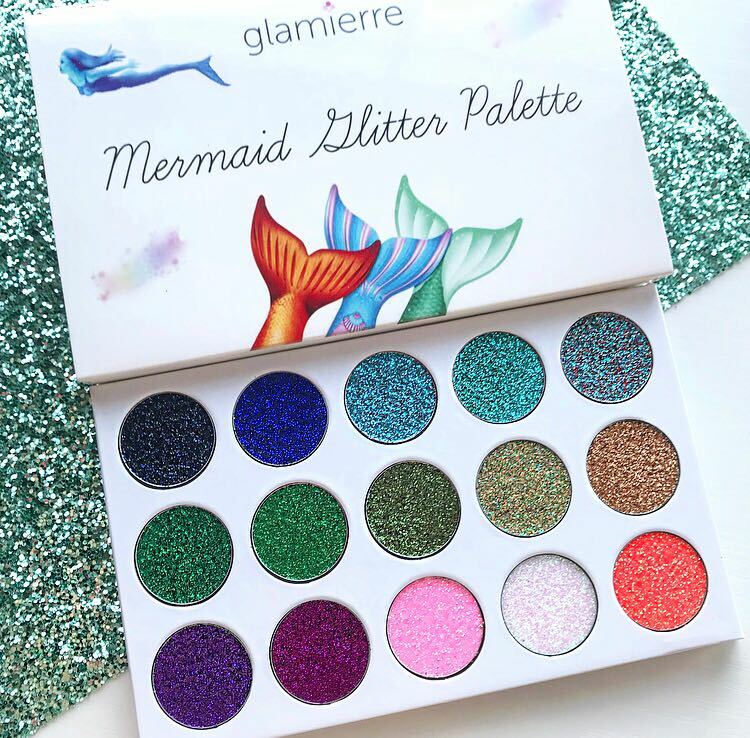 Mermaid Glitter Eyeshadow Palette