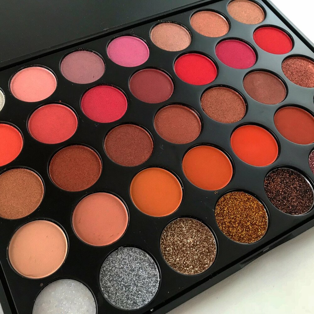 Warm Sangria 35 Color Eyeshadow & Glitter Palette