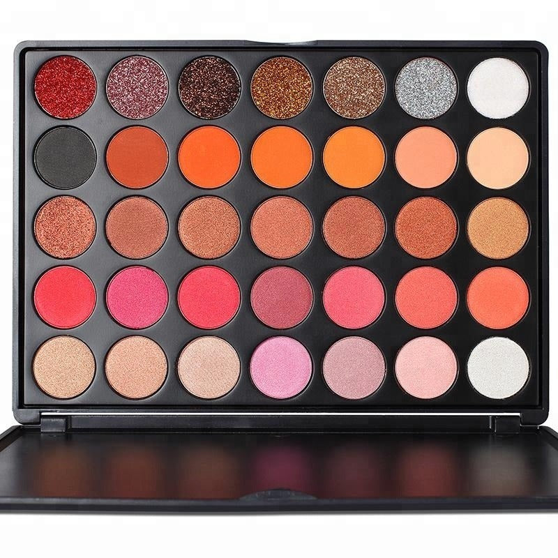 Warm Sangria 35 Color Eyeshadow & Glitter Palette