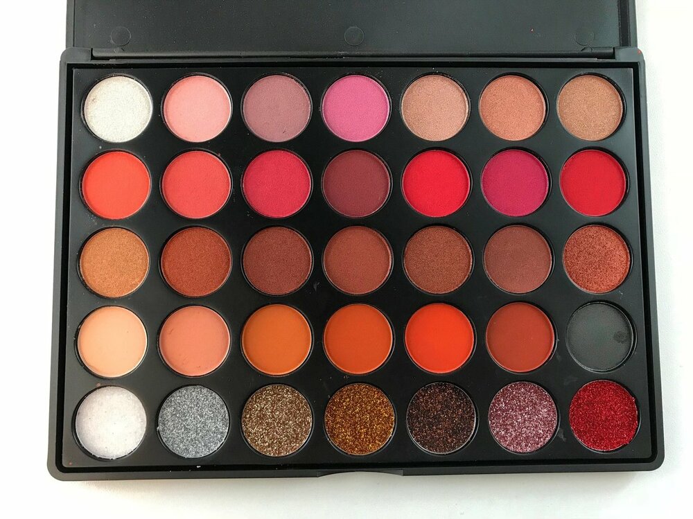 Warm Sangria 35 Color Eyeshadow & Glitter Palette